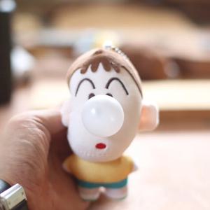 귀여운 애니메이션 Snot 버블 인형 펜던트 플러시 장난감 재미 있은 디자인 플러시 인형 키 체인 커플 가방 펜던트 키즈 소녀 소년 생일 선물