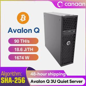 1. 공장 브랜드 새 Canaan Avalon Q 90TH/S 1674W 홈 Quite Miner Fastshipping!