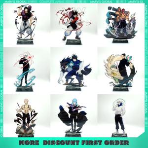 15cm/5.90in Kaisen 애니메이션 주변 피규어 스탠딩 아크릴 모델 스탠드업 데스크탑 컬렉션 장식 디스플레이 소년 선물