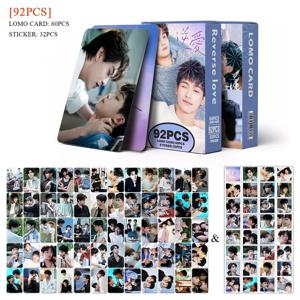92개/대 드라마 Revenged Love 레이저 Lomo 카드 - Tian Xuning, Zi Yu 홀로그램 사진 카드(스티커 포함)