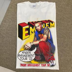 Eminem West Coast Gangsta 랩 캐릭터 또는 Sve 포스터 프린트 퓨어 코튼 라운드 Ne T-irt Am Brand ket Square