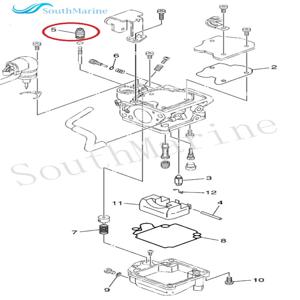 야마하 4 스트로크 선외 모터용 플런저 캡, F25 D L S T25 LA, 5 번 부품, 65W-14373-02-00