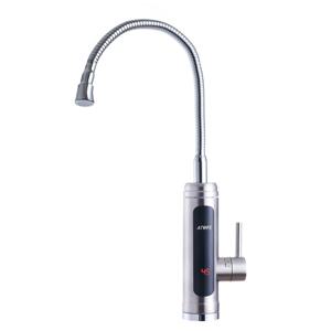 ATWFS 3000W 인스턴트 온수기 Tankless 히터 주방 전기 온수 탭 욕실 난방 스테인레스 스틸 수도꼭지