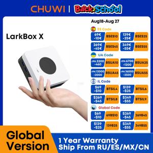 CHUWI LarkBox X 게이밍 미니 PC 인텔 12th Alder Lake N100 12GB LPDDR5 512GB SSD 15W Windows 11 WiFi 6 Bluetooth 5.2 미니 PC