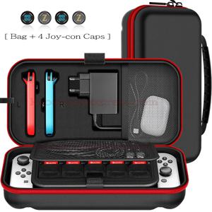 닌텐도 스위치 대형 보관 가방 SwitchOLED 휴대용 운반 케이스 Nintendo Switch OLED 용 스크래치 방지 옥스포드 천 여행 가방