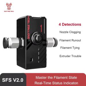 BIGTREETECH Smart Filament Sensor Filament V2.0 Break Detection Module BTT SFS V1.0 for Ender 3 Voron V2.4 FDM 3D printers Parts