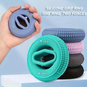 핸드 그립 강화제 핸드 핑거 엑서사이즈 팔뚝 링 핸드 엑서사이즈 실리콘 스퀴저 그리퍼 핑거 피지컬 24BD