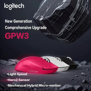 Logitech PRO X SUPERLIGHT 2 GPW3 무선 마우스 게임용 마우스 Gpw 2세대 업그레이드 Hero2 센서
