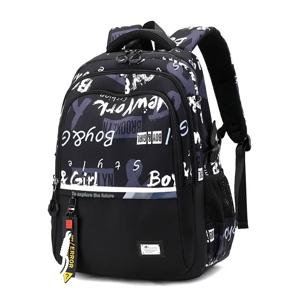 소년을위한 중학교 배낭 십대 고등학교 가방 야외 여행 배낭 큰 학생 노트북 배낭 십대 Bookbags