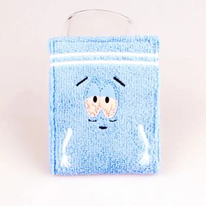 수건 천으로 수 놓은 애니메이션 패션 지갑, 디자이너 맞춤형 ID 카드 홀더