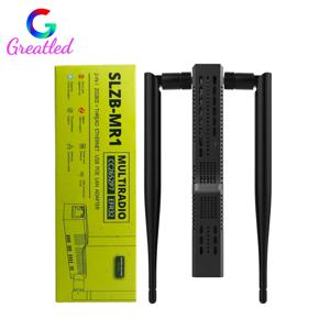 SLZB-MR1 Zigbee3.0 스레드 게이트웨이 코디네이터(PoE 이더넷/USB/WiFi 브리지 호환 Zigbee2MQTT 홈 어시스턴트 ZHA 포함)