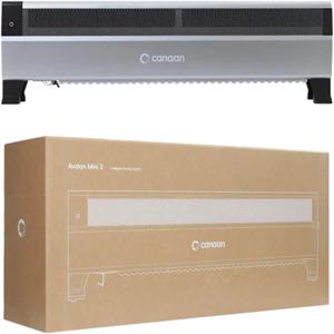 KO 2개 구매 시 1개 무료 제공 New Canaan Avalon Mini 3 BTC Miner 37.5 TH/s 21.3J/TH 800W 110-240V AC 50/60Hz 솔로 마이닝 35-55dB 홈 오프