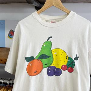 Cartoon Fruit American Sle Lazy Summer Couples ort Sve T-irt 선택된 좋은 것 추천 f Sve ket ...