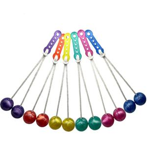 Pro-Clackers 공 Lato-Lato 장난감 Clack 공 어린이 장난감 Latto 장난감 조명 공 조명 스냅 공 흔들어 충격 공 Tek-Tek