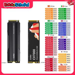 CUSU SSD NVMe M.2 2280 4TB 2TB 1TB SSD 내부 솔리드 스테이트 하드 디스크 SSD M2 PCIe 4.0x4 드라이브(PS5 노트북 PC용)