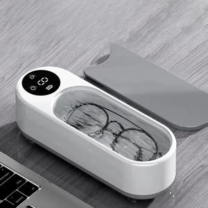 휴대용 가정용 청소 기계, 450ml 클린 포드 초음파 클리너, 반지, 안경, 메이크업 브러쉬용 쥬얼리 클리너 기계