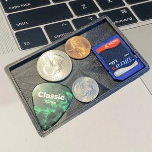 남성용 슬림 RFID 알루미늄 금속 지갑, 동전 키 트레이 보관 정리함, 비즈니스 카드홀더 현금