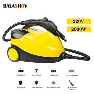 자동차 및 가정용 다기능 고온 살균 및 소독 스팀 청소기, 전기 스팀 청소기, 220V, 2000W