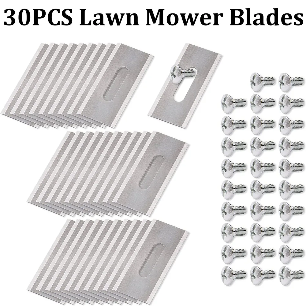 Husqvarna Automower, 로봇 잔디 깎는 기계 커터 도구 액세서리 용 30PCS 교체 트리머 블레이드 ​