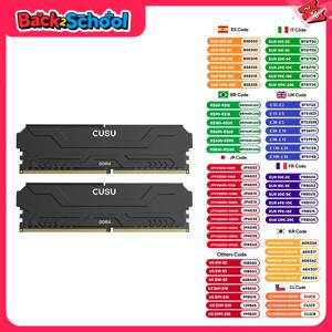 CUSU DDR4 Ram 메모리 8GB 16GB 3200MHz 3600MHz 288핀 UDimm 1.35V Ram DDR4 데스크탑 메모리