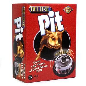 7세 이상을 위한 The Pit Game 디럭스 보드 게임 카드 게임에는 74개의 카드 톤 벨과 규칙이 포함되어 있습니다.