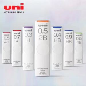 1Pcs Japan UNI UL-S Mechanical Pencil Lead-core Anti-fouling Thickened Black Non-breakable Student Pencil Lead 0.3/0.5/0.7 mm