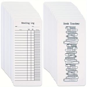 20/50 Pcs 독서 목록 북마크, 빈 북마크, 도서 액세서리, DIY 아트 프로젝트를 위한 DIY 북마크, 학교 공급, 선물 태그