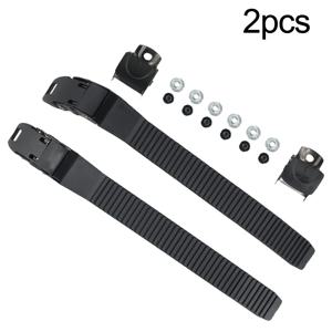 롤러 스케이트 스트랩 고정 스트랩 Lnline 부품 안전 신발 210*22*5mm 2Pcs 액세서리 버클 하키 사용하기 쉬운