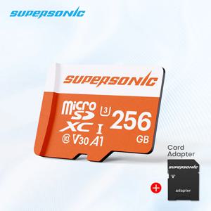 초음속 256G 고속 카드 128G 64G 32G PC 및 전화 모바일 TV 메모리 카드 TF 카드 SD 카드 U3 메모리 카드 C10 어댑터 포함