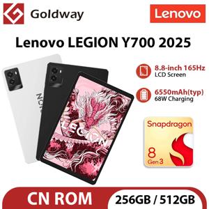 레노버 Legion Y700 2025 256GB/512GB RAM 스냅드래곤 8 Gen 3 8.8인치 LCD 화면 165Hz 6550mAh 배터리 안드로이드 14 게이밍 태블릿 PC