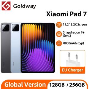 샤오미 패드 7 글로벌 버전 미 태블릿 PC 128GB 256GB 스냅드래곤 7+ 3세대 3.2K 144Hz 화면 8MP 13MP 카메라 8850mAh 45W 충전