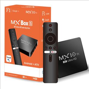 스마트 TV 박스 안드로이드 13 MX10 F1 Allwinner H313 Mali-G31 TV 박스 안드로이드 음성 리모컨 지원