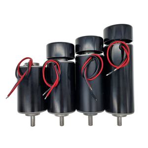 공작 기계 스핀들 DC 12-48v 200W 300W 400W 500W 800W dc 스핀들 모터 브러시 CNC 조각 기계 용 공기 냉각