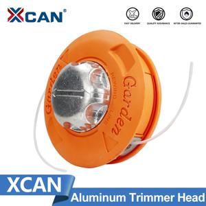 XCAN M10 알루미늄 나일론 브러시 모어 범프 스풀 잔디 트리머 2 라인 커터 헤드 스레드 라인 문자열 톱 잔디 브러시 모어