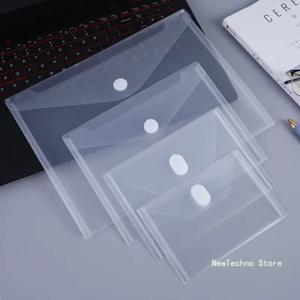 A4/A5/A6/A7 PVC 자체 접착 패스너 스티커 커팅 다이 스탬프 주최자 홀더 가방에 대 한 투명 플라스틱 저장 가방
