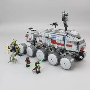 블록 소품 모델 Moc 75151 장면 터보 탱크 DIY 어린이 조립 장난감 다양한 축제 서로 선물