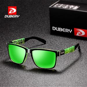 DUBERY 남성용 및 여성용 편광 UV400 보호 선글라스 15가지 색상 모델 518