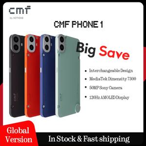 글로벌 버전 CMF Phone 1 6.67 AMOLED 디스플레이 120Hz Mediatek Dimensity 7300 50MP 5,000mAh IP52 33W 고속 충전 Phone1