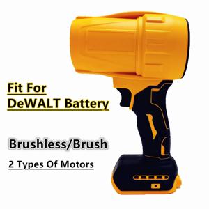 Dewalt 20V 배터리 공기 송풍기 제트 터보 팬에 적합 휴대용 폭력 팬 고속 공기 먼지 떨이 잎 부는 전동 공구