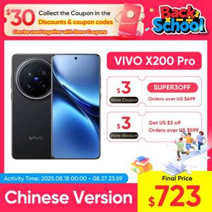 2024 새로운 Vivo X200 Pro 중국어 버전 Mediatek Dimensity 9400 6.78'' 120Hz LTPO AMOLED 디스플레이 6000mAh 배터리 90W SuperCharge