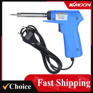 KKMOON 전문 이중 전원 전기 납땜 인두 220V-240V 40W/80W 전력 조절 납땜 인두 총