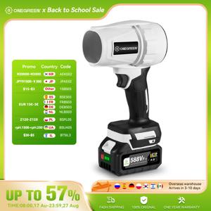 ONEGREEN 브러시리스 2000W 전기 터보 송풍기 제트 팬 150000RPM 공기 송풍기 Makita 18V 배터리 핀 용 강력한 송풍 도구