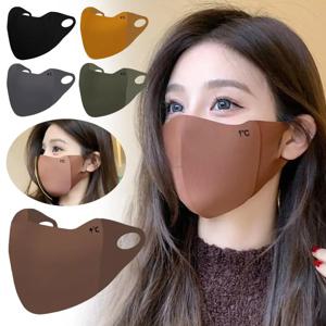 따뜻한 방풍 마스크 겨울 단색 야외 조절식 마스크, 패션 페이스 액세서리, 자외선 차단 사이클링 마스크, 러닝 L3T4