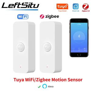 Tuya WiFi Zigbee PIR 모션 센서 스마트 홈 인체 적외선 감지기 보안 스마트 라이프는 Alexa Google 홈과 함께 작동합니다.