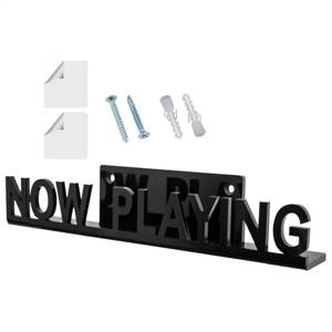 레코드 선반 벽 마운트 지금 재생 아크릴 DVD 레코드 디스플레이 스탠드 비닐 레코드 선반 앨범 홈 액세서리