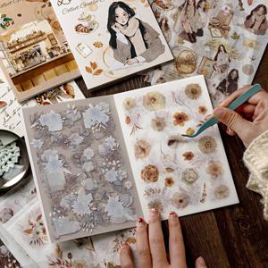 만화 장식 DIY Scrapbooking 스티커 노트북 빈티지 저널 Photocard 스티커 책 어린이 선물 학교 편지지 스티커