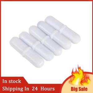 5Pcs 실험실 마그네틱 바 원통형 마그네틱 교반기 막대 교반기-믹서 교반 막대 마그네틱 교반기 학교 실험실