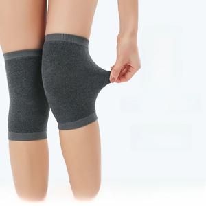 두꺼운 양털 무릎 패드 남성 여성 여름 짧은 커버 조인트 세트 에어컨 룸 미끄럼 방지 겨울 긴 무릎 패드