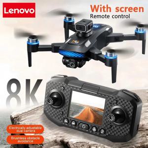 레노버 M6 드론 전문가용 8K 항공 HD 듀얼 카메라 5G WIFI 지능형 장애물 회피 스크린 GPS 브러시리스 RC 드론