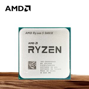 AMD Ryzen 5 5600X 3.7GHz 6코어 12스레드 R5 5600X 소켓 AM4 7NM L3=32M 프로세서 65W DDR4 쿨러 없음